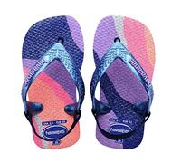 Havaianas Unisex Baby Palette Glow Flip-Flop, Marine Blue, 3 UK Child