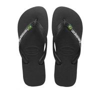 Havaianas - Brasil Logo, Iconic, Comfortable and Durable Flip-Flops, Straps with Brazilian Flag and Non-Slip Sole with Colourful Stripes, Adults Unisex