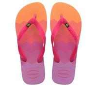 Havaianas Unisex Brasil Fresh, Peach, 11/12
