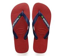 Havaianas Unisex Kids Flip Flops, Red, 9C