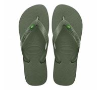 Havaianas - Top Brasil, Comfortable, Durable and Lightweight Flip-Flops, with Non-Slip Sole, Brazilian Flag on the Straps, Adults Unisex