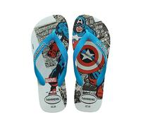 Havaianas, Unisex Kids, Top Marvel Classics (Mini Me), Flip Flop, Turquoise, 12 C UK