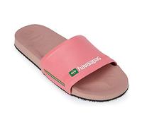 Havaianas Unisex Slide Brasil Sandal, Crocus Rose, 9/10 UK