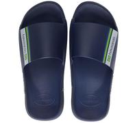 Men's Havaianas Unisex Slides Brasil Sliders - Navy - Size: 6 - 7 uk