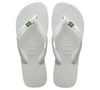 Havaianas - Top Brasil, Comfortable, Durable and Lightweight Flip-Flops, with Non-Slip Sole, Brazilian Flag on the Straps, Adults Unisex