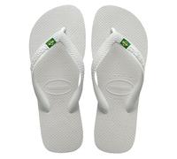 Havaianas - Top Brasil, Comfortable, Durable and Lightweight Flip-Flops, with Non-Slip Sole, Brazilian Flag on the Straps, Adults Unisex