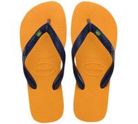 Havaianas Unisex's Brasil 4000032 Flip-Flops, Orange (Orange Citrus), 1/2 UK