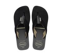 Havaianas Urban Print Men FlipFlop Steel Grey/Black 8.5/9 UK