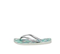 Havaianas Women Spring FlipFlops White/Silver/Blue/Green 8.5/9 UK