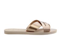 Havaianas - Women's Aqua Metallic - Sandals size 37/38, sand