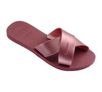 Havaianas - Women's Aqua Metallic - Sandals size 41/42, red