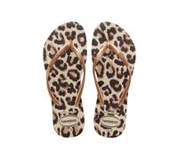 Havaianas Womens Beige Animals Slim Flip Flop