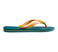 Havaianas Womens Brasil Logo Vibe Green 35 36 Flip Flops Summer Pool Beach