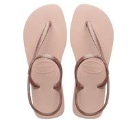 Havaianas - Flash Urban, Comfortable, Elegant, and Versatile Sandals, Closed Ankle, Metallic Crossed Straps, Women