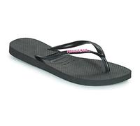 Havaianas Women's Flip Flops, Black Pink, 1/2 UK