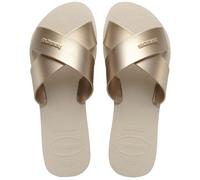 Havaianas Women's HAV.Aqua Metallic Sandals, Beige, 35/36 EU
