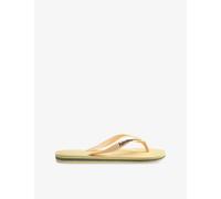 Havaianas Womens Havaianas Brasil Rubber Flip-Flops Buttercream 9/10