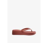 Havaianas Womens Havaianas High Platform Rubber Flip-Flops Canyon Clay Eur 40 / 7 UK Women