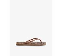 Havaianas Flip flops / Sandals (Shoes) SLIM ANIMALS in Brown 5
