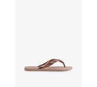 Havaianas Womens Havaianas Top Logo-Embossed Rubber Flip-Flops Ballet Rose 5