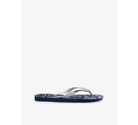 Havaianas Womens Havaianas Top Nautical Rubber Flip-Flops Navy/Navy/White 8