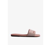 Havaianas Womens Havaianas You Malta Logo-Embellished Woven and Rubber Sliders Crocus Rose 8