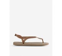 Havaianas Women's Luna Toe Post Sandals - Rose Gold - UK 8