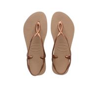 Havaianas Women's Luna Toe Post Sandals - Rose Gold - UK 8