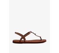 Havaianas Womens Rust Have You Paraty Buckle Logo-embossed Rubber Flip-flops Eur 37 / 4 Uk Women