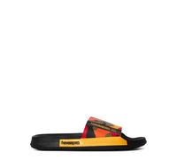 Havaianas Womens Slide Print Petrol Grey White Flip Flops Summer Pool Beach