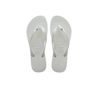 Slim Crystal SW - male - Havaianas - Flip Flops - White - 7 UK - Shoes 7 UK
