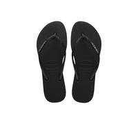Havaianas Women's Slim Glitter Flip Flop II Black | Size: 8 Havaianas Black 8