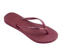 Havaianas Flip flops / Sandals (Shoes) SLIM LOGO METALLIC in Red 3 / 4