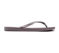 Havaianas Womens Slim Sandals - Grey PVC - Size UK 7.5