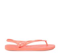 Havaianas Womens Sunny Ii Salmon 35 36 Flip Flops Summer Pool Beach Sandals