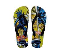 Havaianas Womens Top Marvel Classics Beige Flip Flops Black 1-2 UK Child
