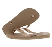 Havaianas Women's Top Tiras Flip Flops, Rose Gold/Pink/Gold, 11