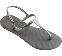 Havaianas Women's Twist Sandal, Steel Grey, 1/2 UK