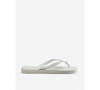 Havaianas Womens White Top Rubber Flip-flops 13