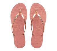 Havaianas Women's You Metallic Flip-Flop, Crocus Rose, 7.5/8 UK