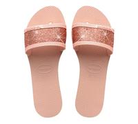 Havaianas - You Angra Glitter, Slide Sandals, Comfortable, Stylish, and Durable, Wide Straps with Glitter, Women