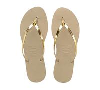 Havaianas - You Metallic, Comfortable, Elegant, and Versatile Sandals, Thin Metallic Straps, Small Heel, Women