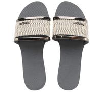 Havaianas You Trancoso Premium Slide 6/7 UK Steel Grey
