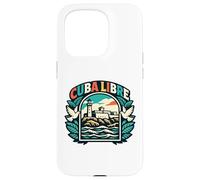 Havana Cuba Libre Vintage El morro Malecon Case for iPhone 15 Pro