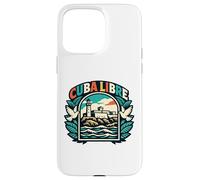 Havana Cuba Libre Vintage El morro Malecon Case for iPhone 15 Pro Max