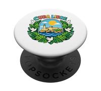 Havana Cuba Libre Vintage El morro Malecon PopSockets Adhesive PopGrip