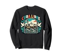 Havana Cuba Libre Vintage El morro Malecon Sweatshirt