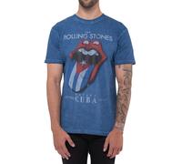Havana Cuba Soft Touch T-Shirt The Rolling Stones Blue S