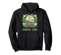 Havana Cuba Vintage El morro Malecon Pullover Hoodie