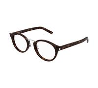 Havana Eyewear Frames SL 728/J- unisex- Saint Laurent- Glasses- Brown- 49 MM- Accessories 49 MM